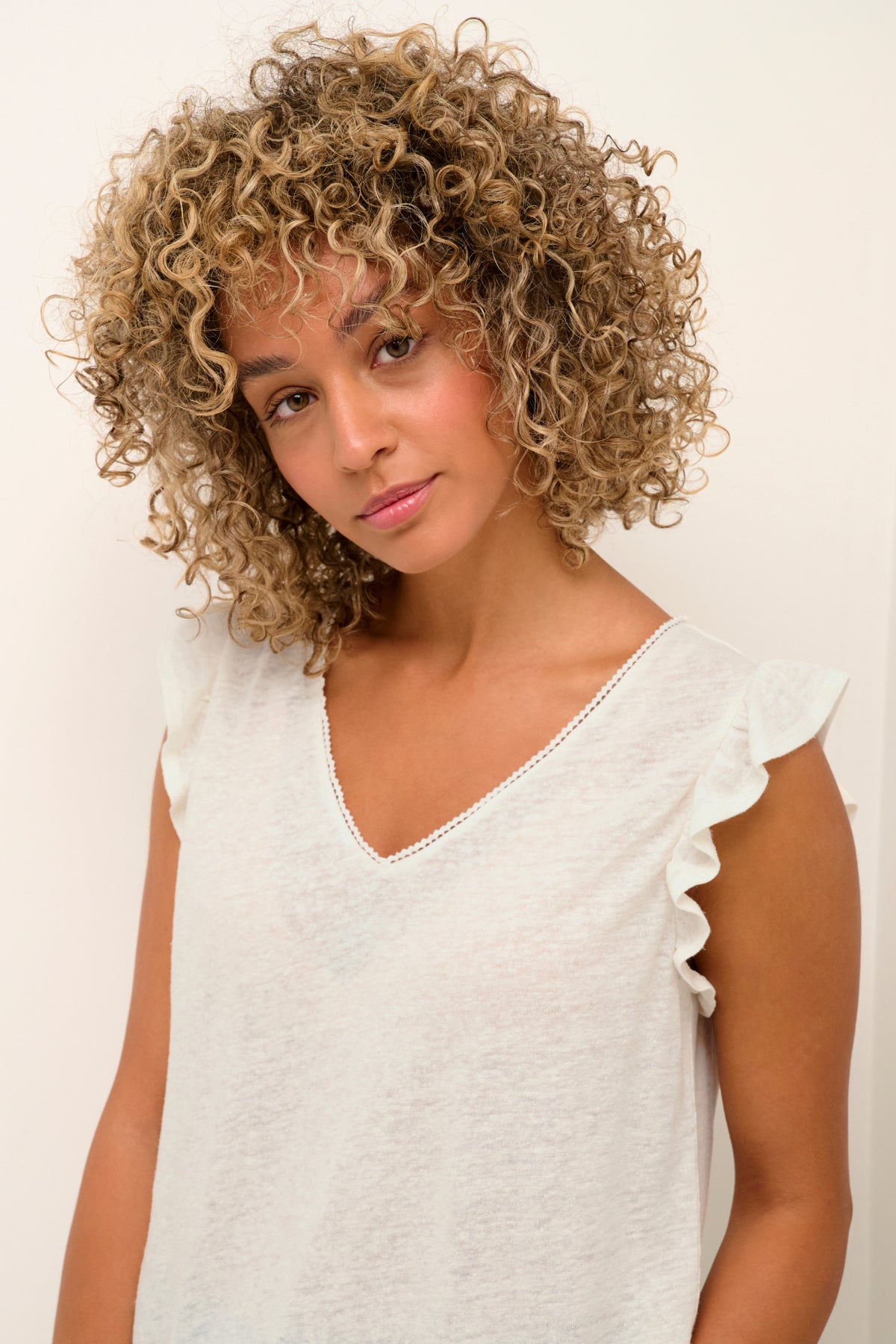 Cream- Luna Jersey T-shirt